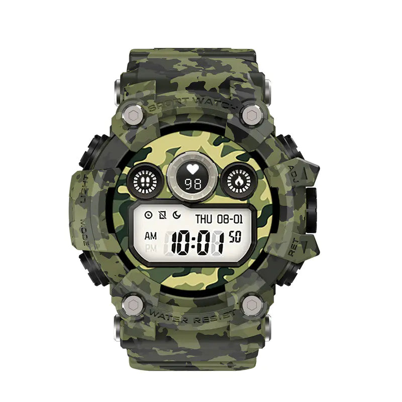 T6 Tactical Waterproof Smart Watch with 1.3" Display